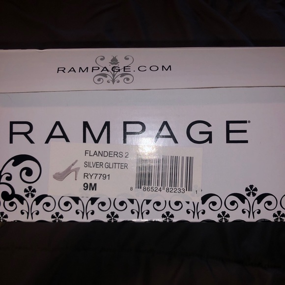 Sparkly Rampage heels - Picture 3 of 6